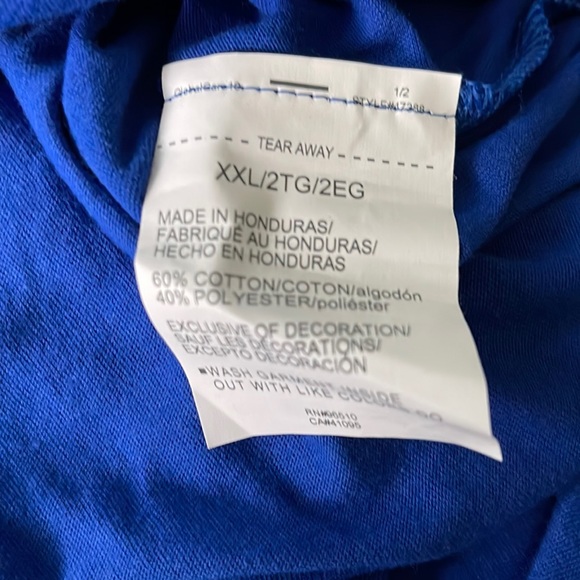 NWT Under Armour HeatGear Blue/Yellow Steph Curry SC T-Shirt 1330512 Size 2XL - Picture 6 of 7